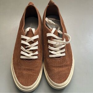 Everlane Brown Corduroy Sneakers women’s 8